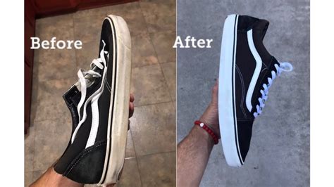 how to clean vans shoes.